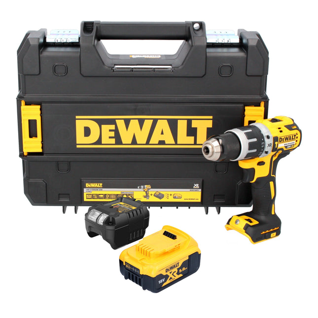 DeWalt DCD 796 P1T Akku Schlagbohrschrauber 18 V 70 Nm Brushless 1x Akku 5 0 Ah Ladegeraet TSTAK 0 - toolbrothers