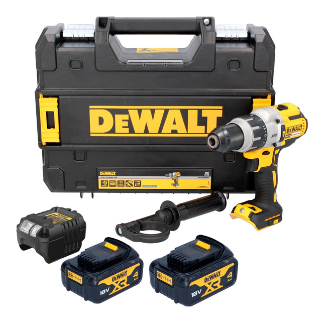 DeWalt DCD 996 M2T Akku Schlagbohrschrauber 18 V 95 Nm Brushless 2x Akku 4 0 Ah Ladegeraet TSTAK 0 - toolbrothers