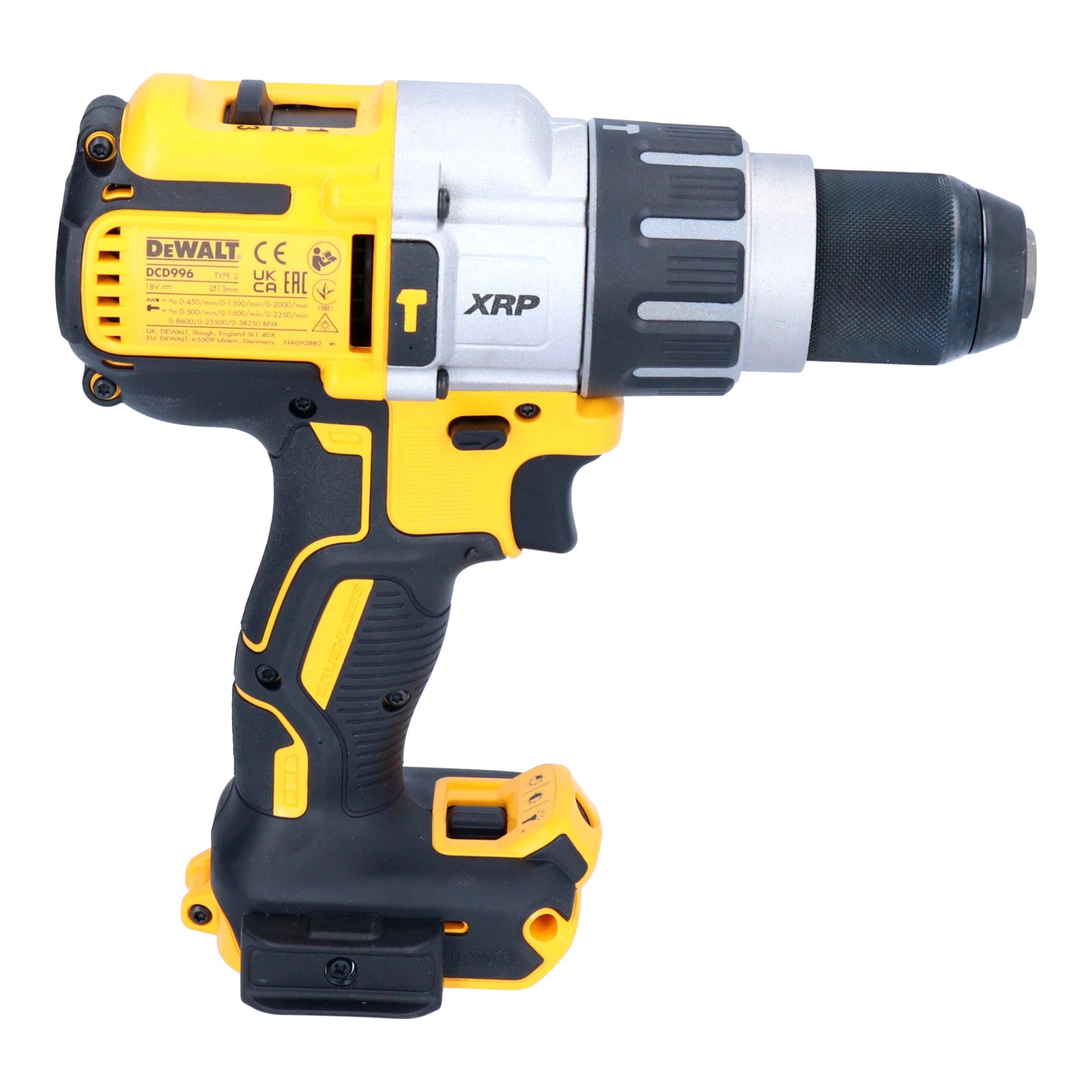 DeWalt DCD 996 P2T Akku Schlagbohrschrauber 18 V 95 Nm Brushless 2x Akku 5 0 Ah Ladegeraet TSTAK 4 - toolbrothers