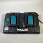 Makita DC 18 RD Doppel Schnellladegeraet 14 4 V 18 V LXT 9 A Ladestrom 196933 6 Stark Gebraucht 1 - toolbrothers