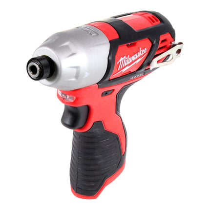 Milwaukee M12 BID 201 Akku Schlagschrauber 12 V 112 Nm 1 4 1x Akku 2 0 Ah Ladegeraet 1 - toolbrothers