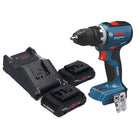 Bosch GSB 18V 65 Professional Akku Schlagbohrschrauber 18 V 65 Nm Brushless 2x ProCORE Akku 4 0 Ah Ladegeraet 0 - toolbrothers