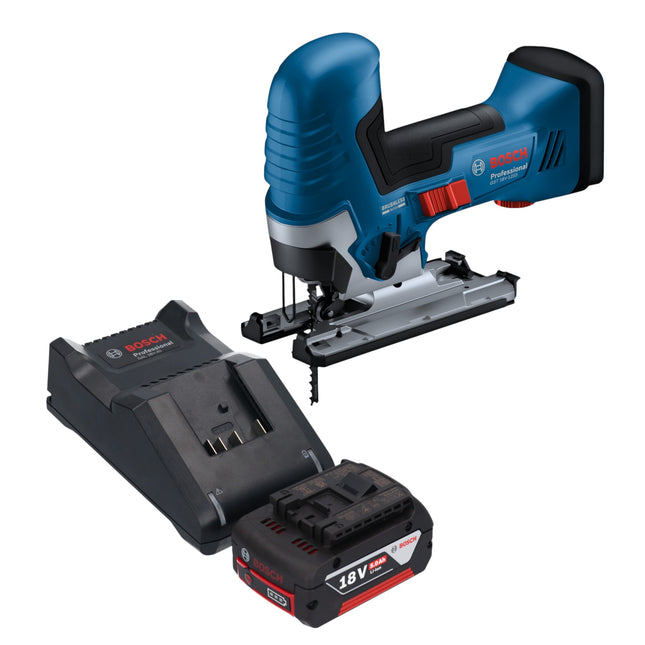 Bosch GST 18V 125 S Professional Akku Stichsaege 18 V 125 mm Brushless 1x Akku 5 0 Ah Ladegeraet 0 - toolbrothers