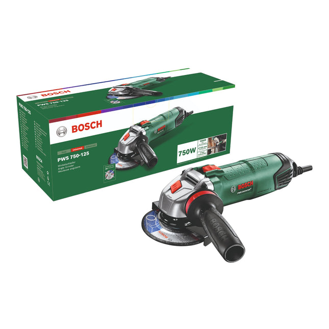 Bosch PWS 750 115 Winkelschleifer 750 Watt 115 mm 06033A240C  0 - toolbrothers