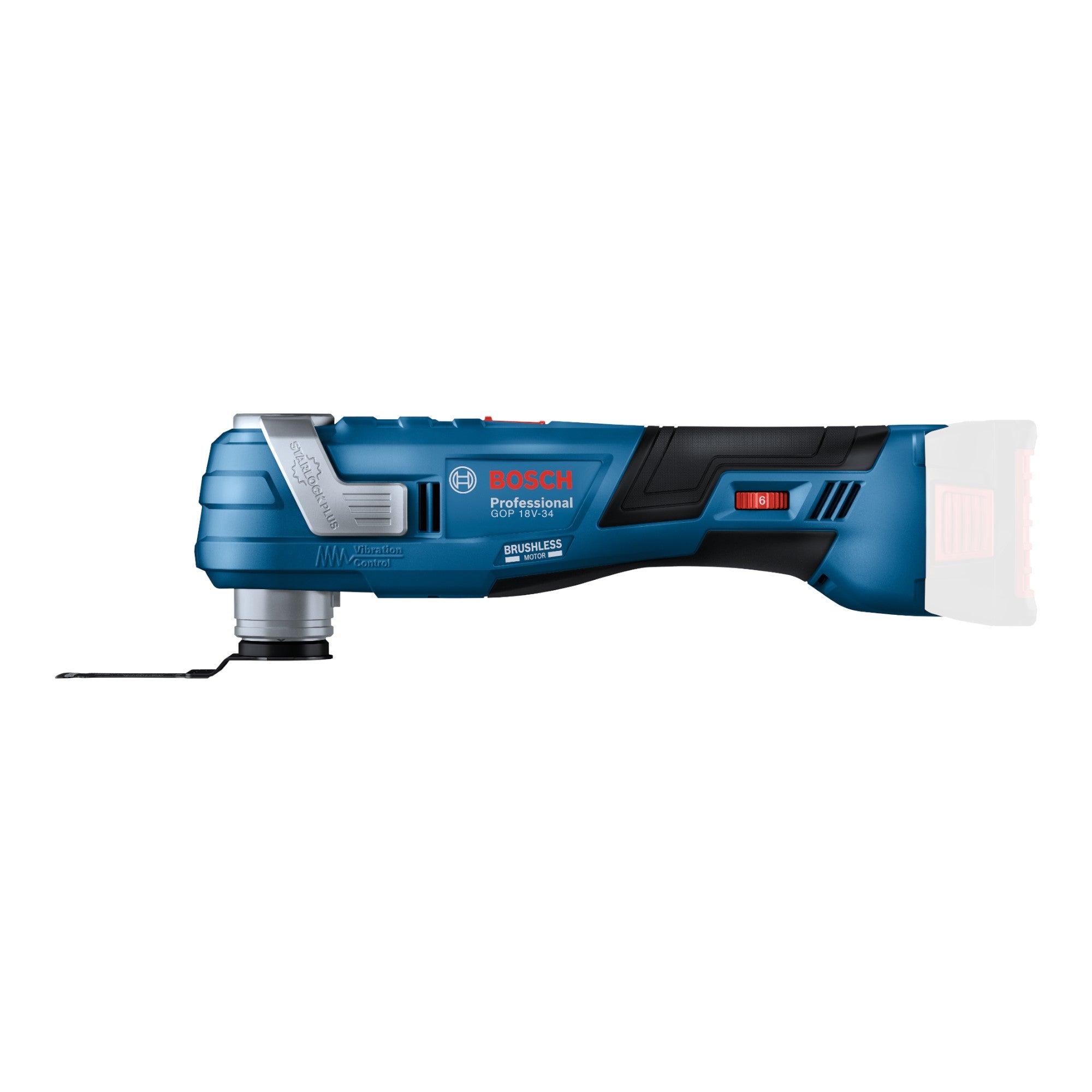 Bosch GOP 18V 34 Professional Akku Multi Cutter 18 V Starlock Plus 2x Akku 5 0 Ah Ladegeraet 1 - toolbrothers