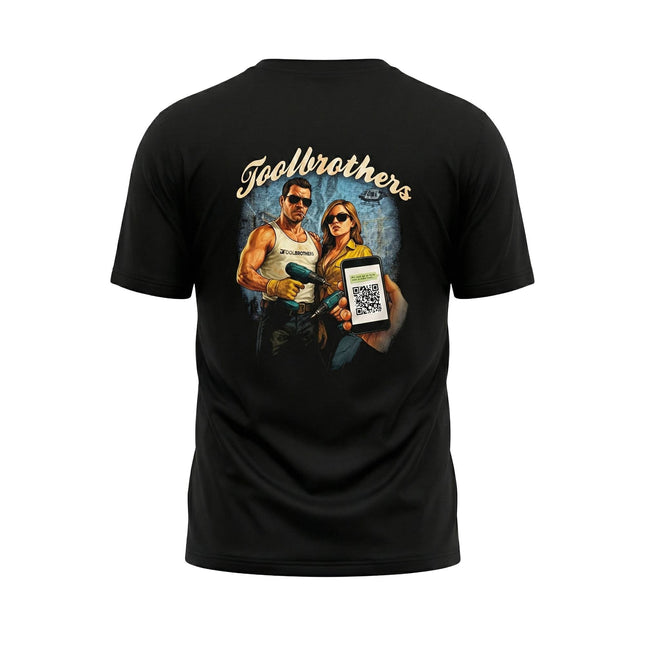 Toolbrothers Fan Shirt Simple Black Groesse XL 0 - toolbrothers