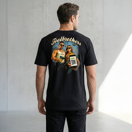 Toolbrothers Fan Shirt Simple Black Groesse XXL 2 - toolbrothers