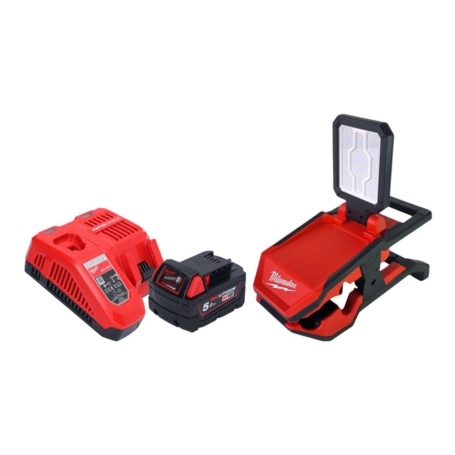 Milwaukee M18 PAL2 501 Akku Leuchte 18 V 2000 lm IP20 1x Akku 5 0 Ah Ladegeraet 0 - toolbrothers