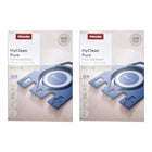 Miele 2x HyClean Pure GN Staubsaugerbeutel 8 Stueck mit Filter 2x 12421130 fuer Complete C2 C3 Classic C1 S8 S5 S2 0 - toolbrothers