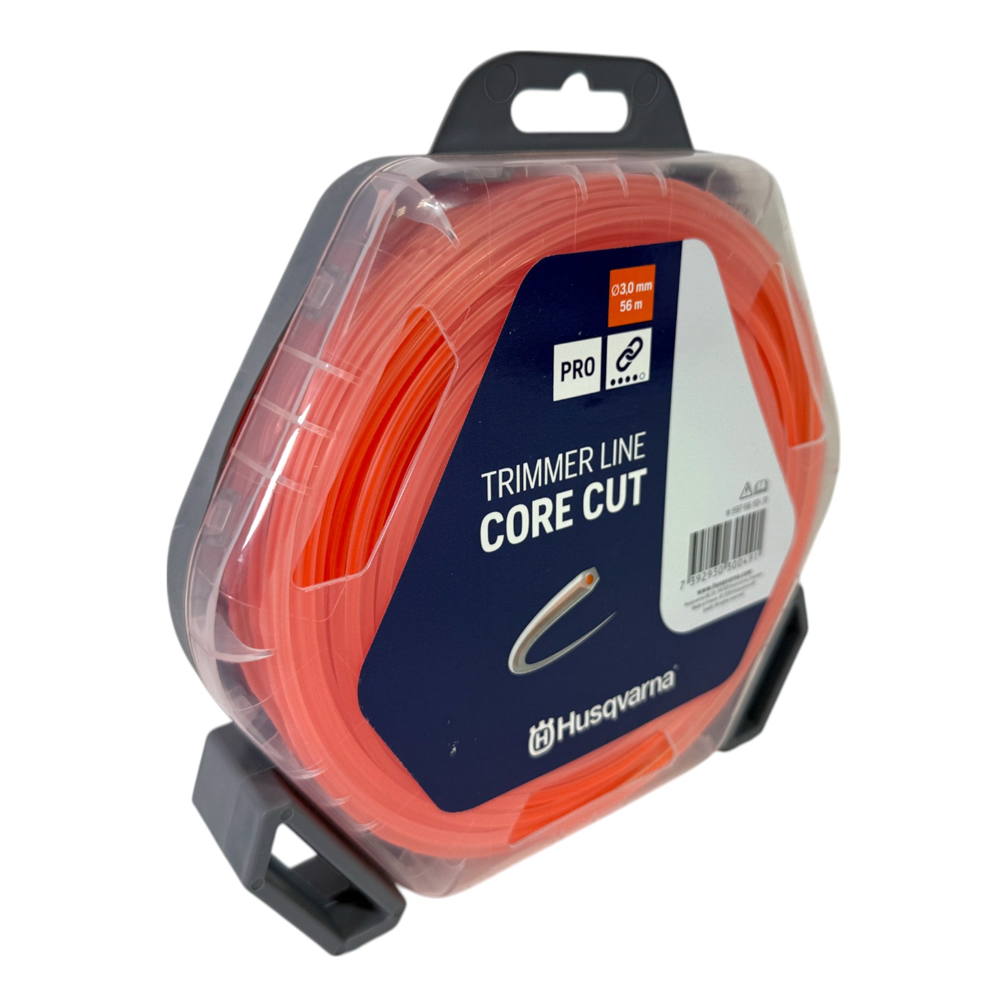 Husqvarna Core Cut Trimmerfaden 3 0 mm x 56 m Laenge Orange 597669231  2 - toolbrothers