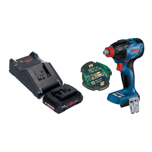 Bosch GDX 18V-210 C Professional Akku Drehschlagschrauber 18 V 210 Nm Brushless + 1x ProCORE Akku 4,0 Ah + Ladegerät + GCY 42 Bluetooth Modul