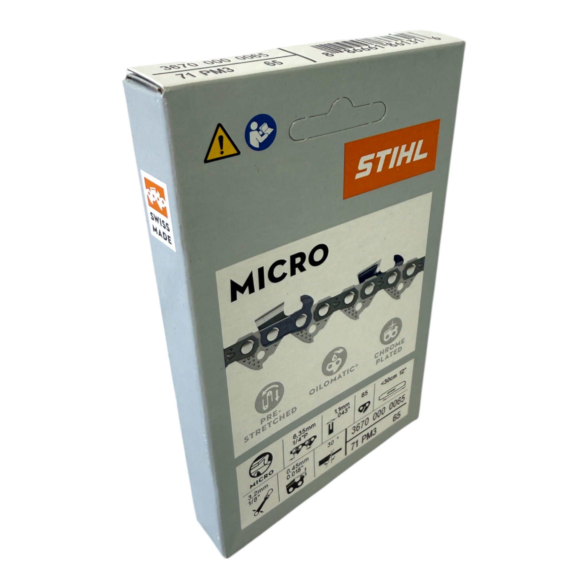 Stihl 5x 1 4 Picco Micro 3 PM3 Saegekette 30 cm 1 4 P 1 1 mm 65 TG 5 Stueck 5x 36700000065  2 - toolbrothers