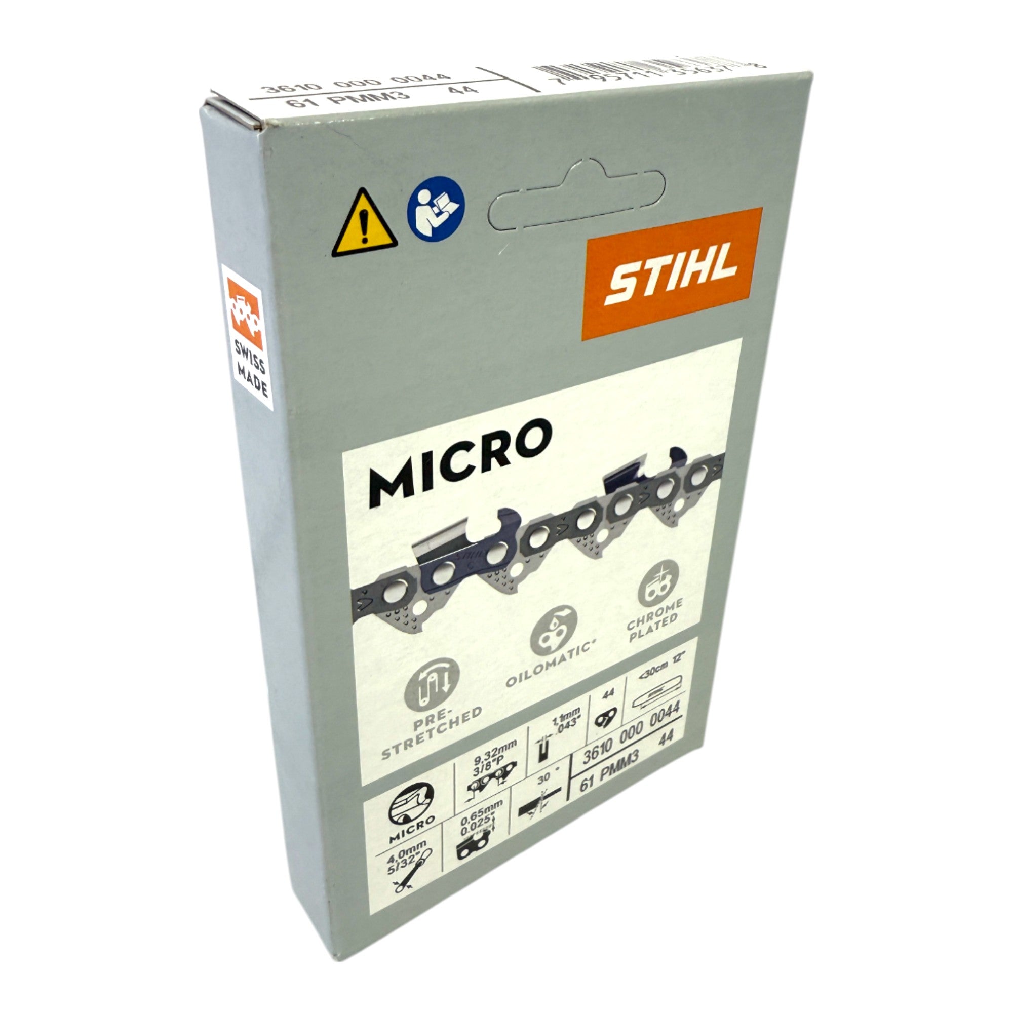 STIHL Picco Micro Mini 3 Saegekette 30 cm 3 8 P 1 1 mm 44 TG 3 Stk 3x 36100000044  3 - toolbrothers