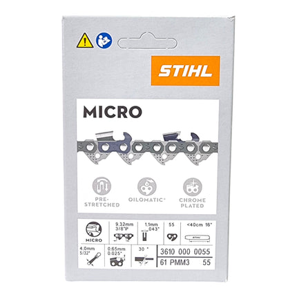 Stihl 6x 3 8 Picco Micro Mini 3 PMM3 Saegekette 40 cm 3 8 P 1 3 mm 55 TG 6 Stueck 6x 36100000055  1 - toolbrothers