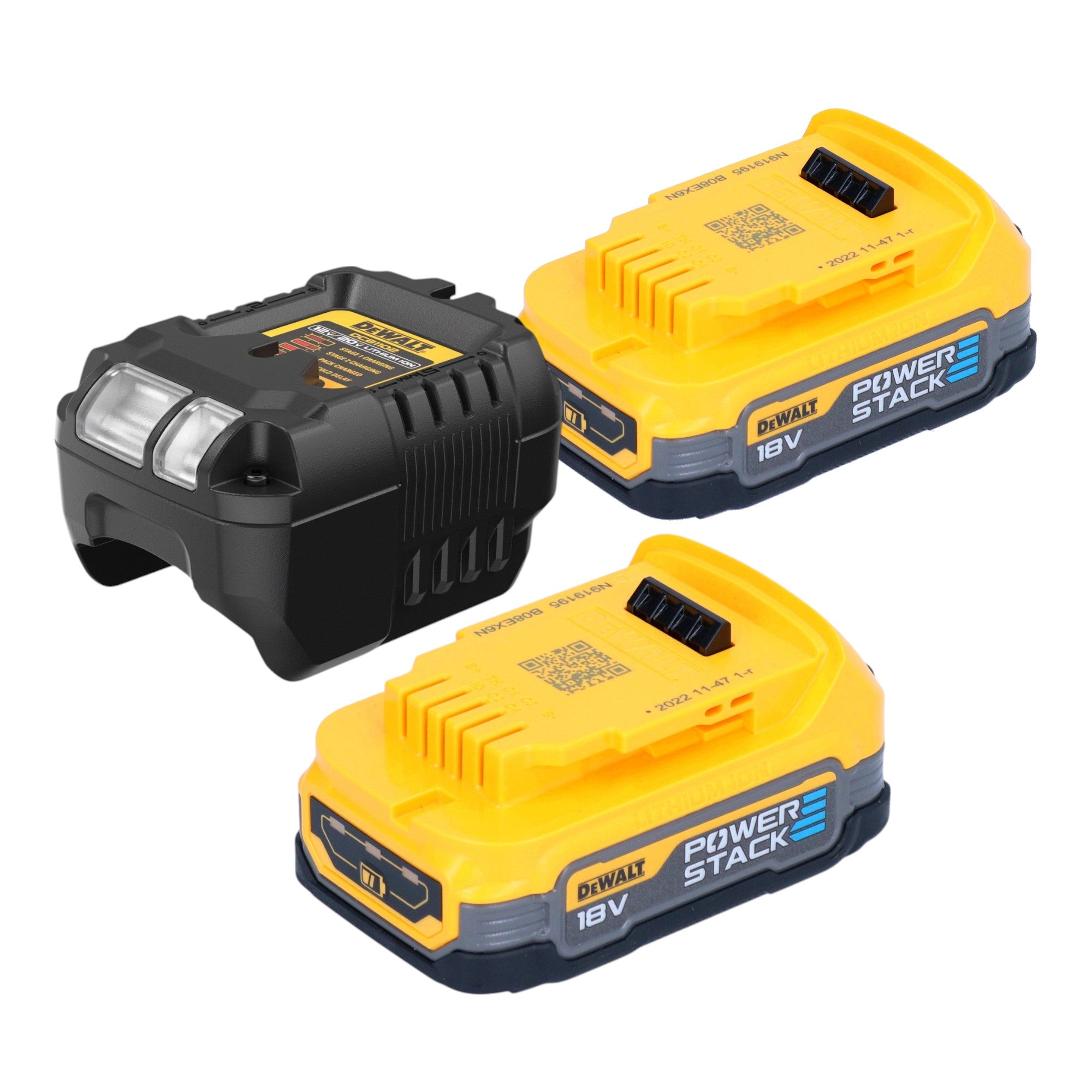 DeWalt DWST08061 1 Werkzeugbox mit integrierten Leuchten 395 x 352 x 255 mm ToughSystem 2 0 2x Powerstack Akku 1 7 Ah Ladegeraet 3 - toolbrothers
