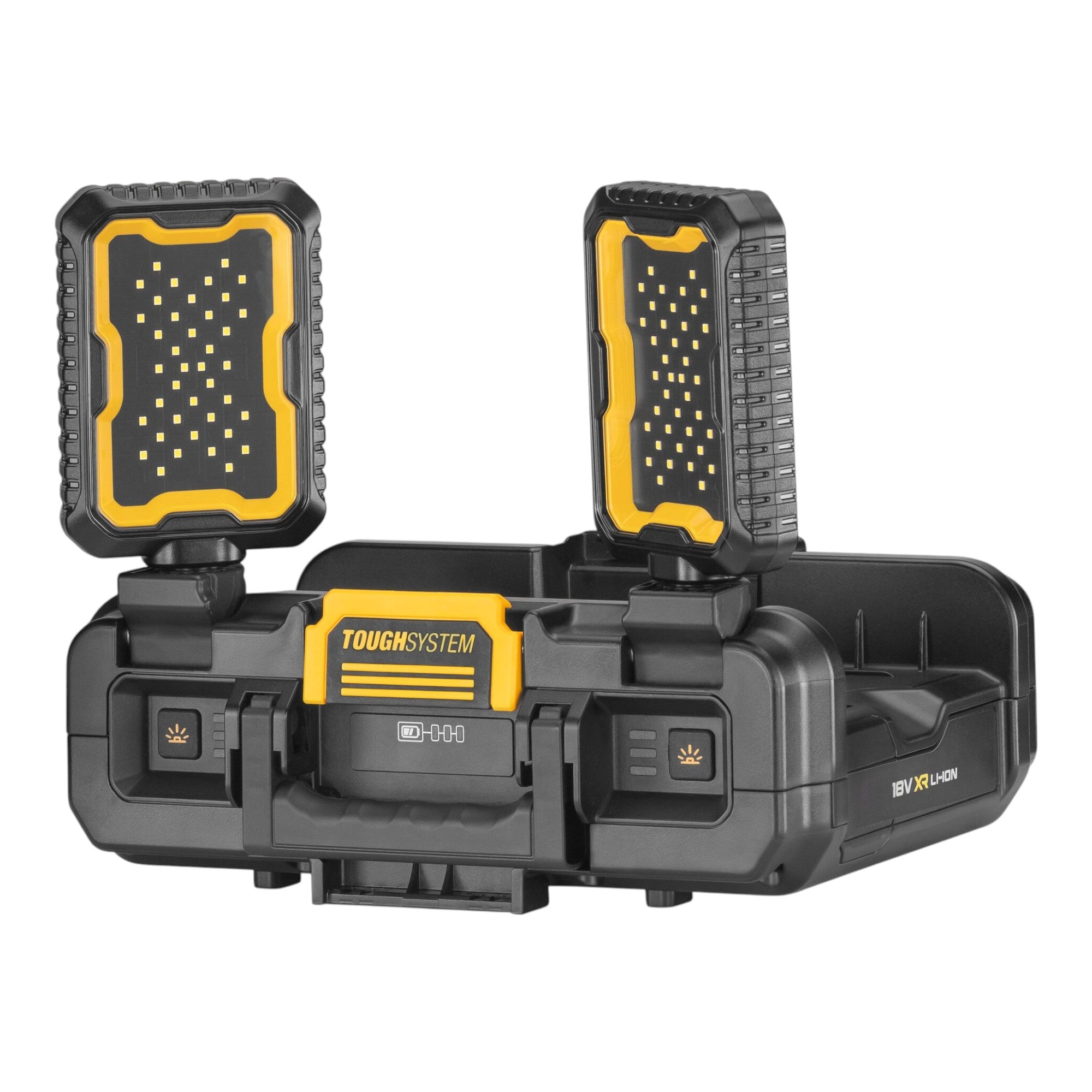 DeWalt DWST08061 1 Werkzeugbox mit integrierten Leuchten 395 x 352 x 255 mm ToughSystem 2 0 2x Akku 4 0 Ah Ladegeraet 2 - toolbrothers