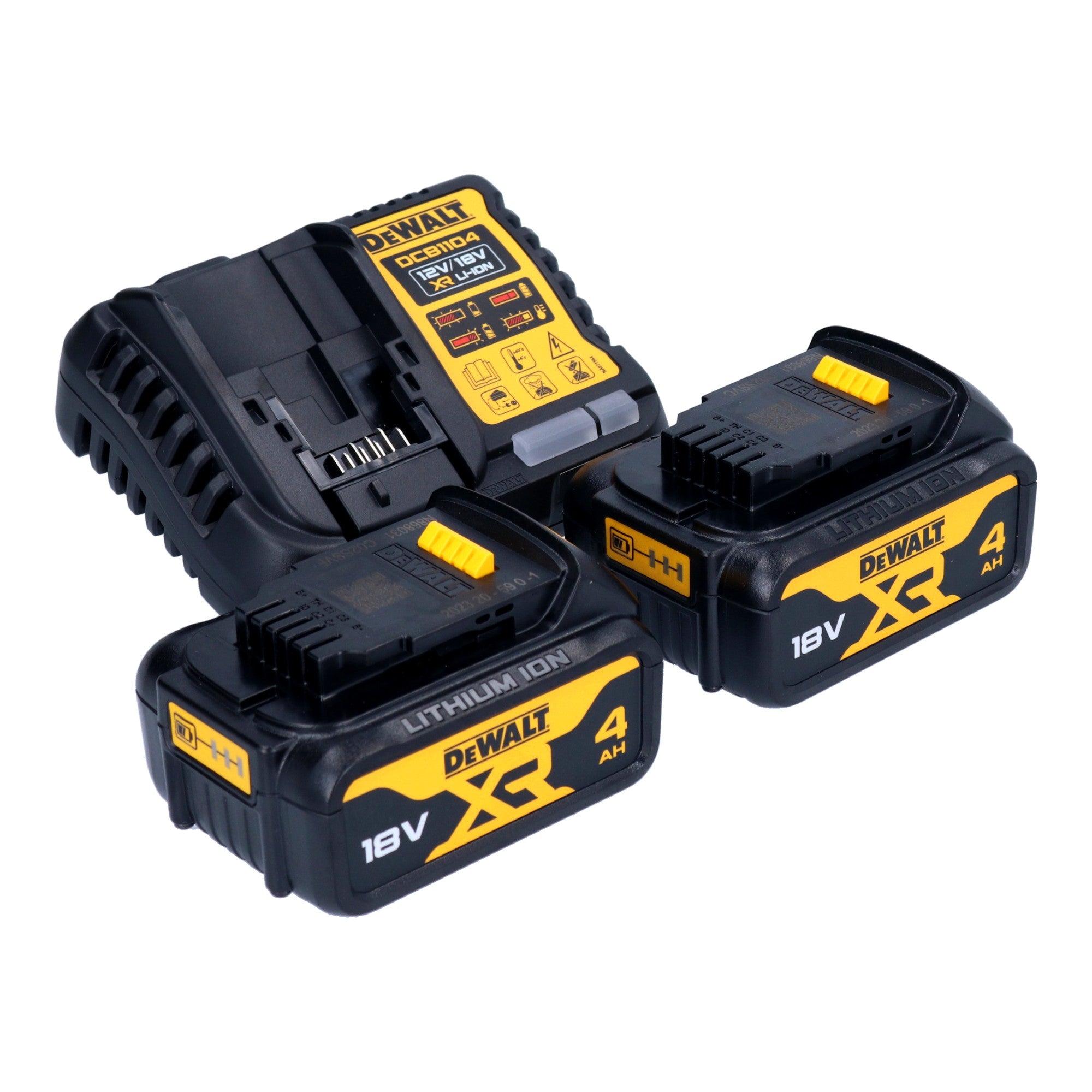 DeWalt DWST08061 1 Werkzeugbox mit integrierten Leuchten 395 x 352 x 255 mm ToughSystem 2 0 2x Akku 4 0 Ah Ladegeraet 3 - toolbrothers