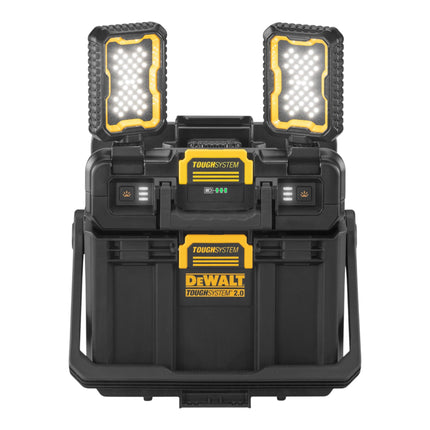 DeWalt DWST08061 1 Werkzeugbox mit integrierten Leuchten 395 x 352 x 255 mm ToughSystem 2 0 1x Akku 5 0 Ah Ladegeraet 4 - toolbrothers