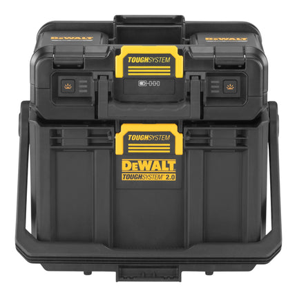 DeWalt DWST08061 1 Werkzeugbox mit integrierten Leuchten 395 x 352 x 255 mm ToughSystem 2 0 1x Powerstack Akku 5 0 Ah ohne Ladegeraet 1 - toolbrothers