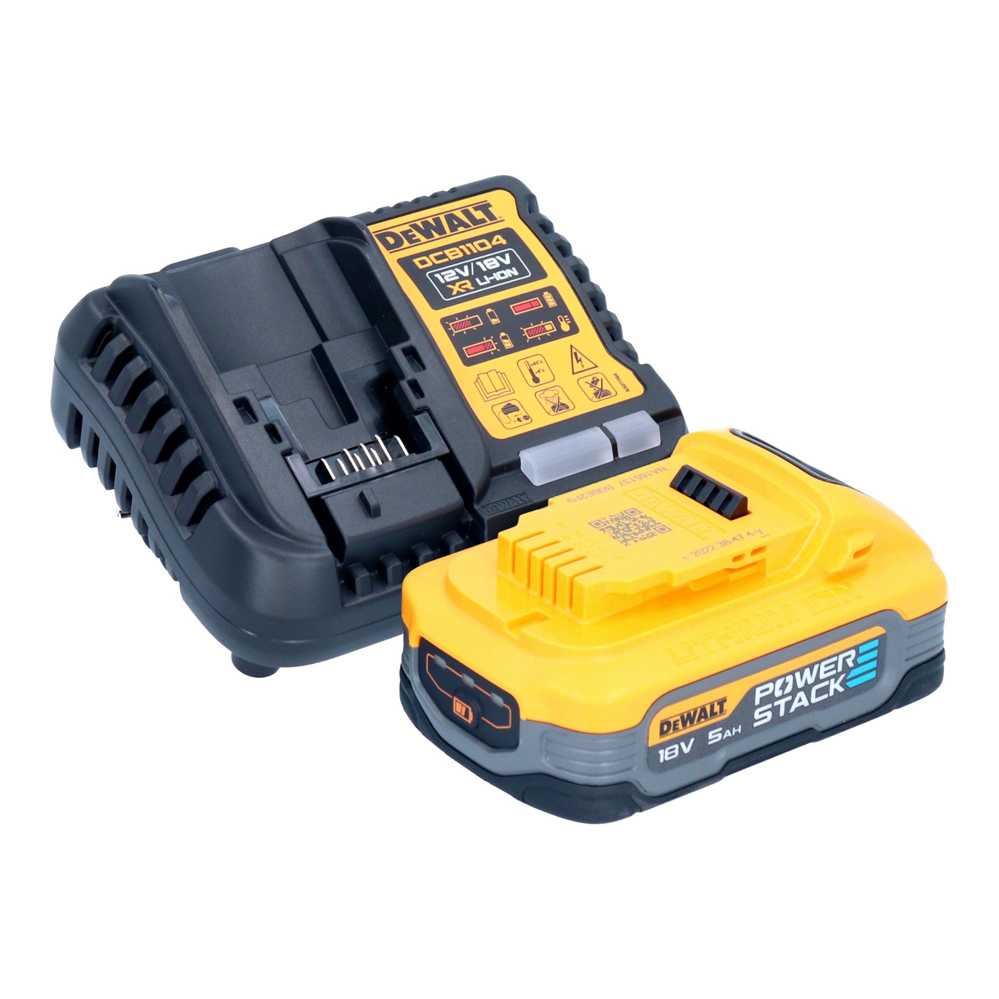 DeWalt DWST08061 1 Werkzeugbox mit integrierten Leuchten 395 x 352 x 255 mm ToughSystem 2 0 1x Powerstack Akku 5 0 Ah Ladegeraet 3 - toolbrothers
