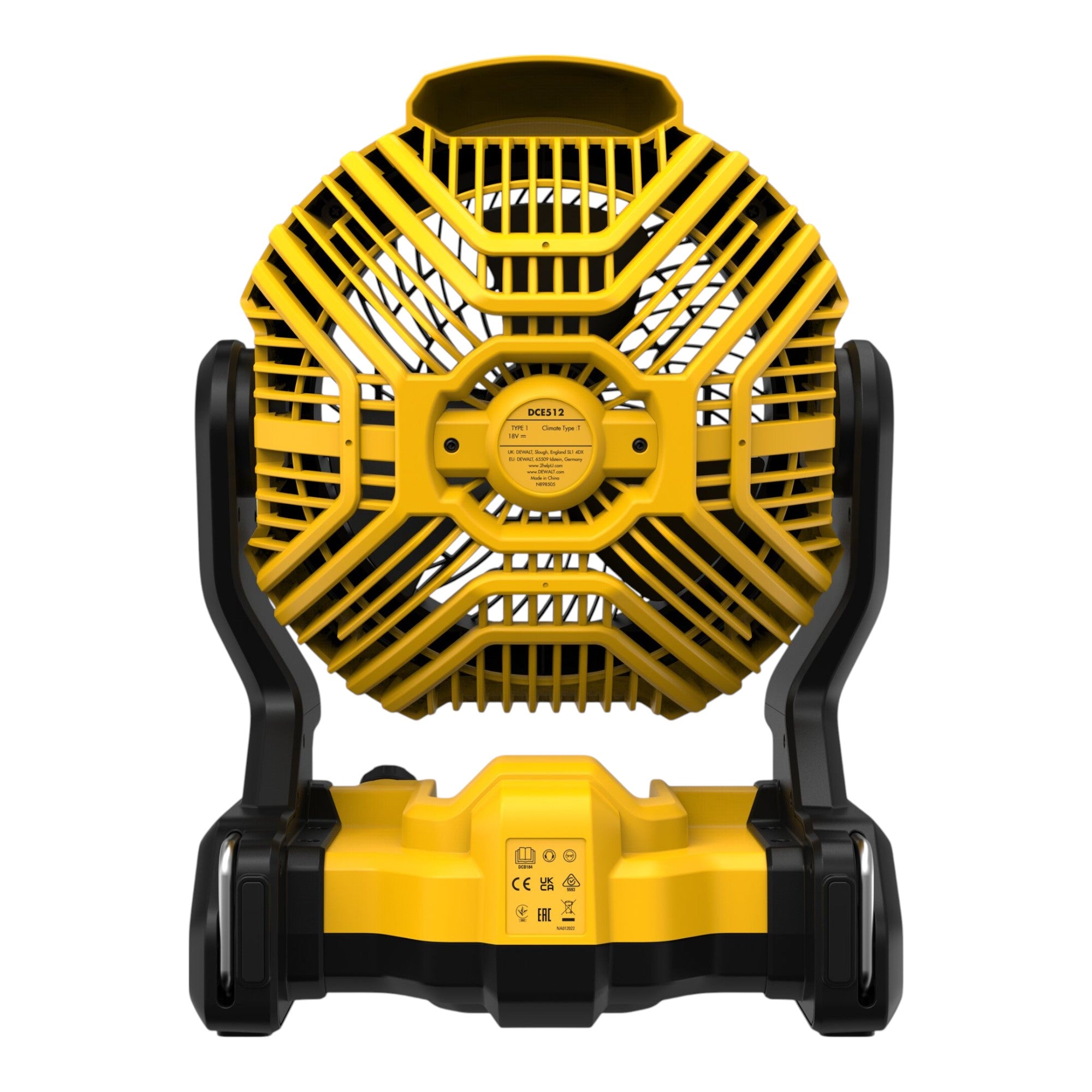 DeWalt DCE 512 N Akku Ventilator 18 V 1x Powerstack Akku 5 0 Ah ohne Ladegeraet 4 - toolbrothers