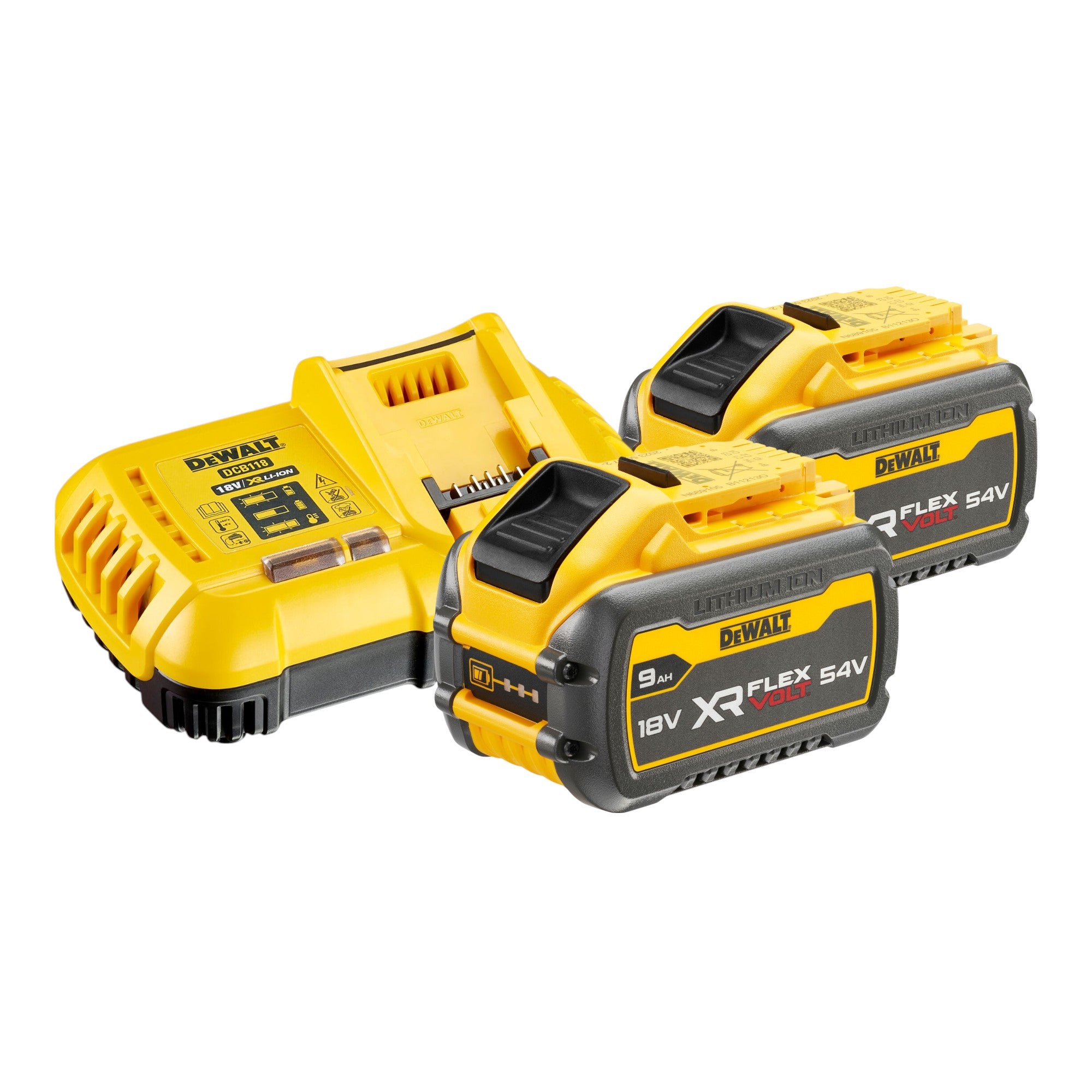 DeWalt DCMCS 575 X2 Akku Kettensaege 54 V FlexVolt 50 cm Brushless 2x Akku 9 0 Ah Ladegeraet 2 - toolbrothers