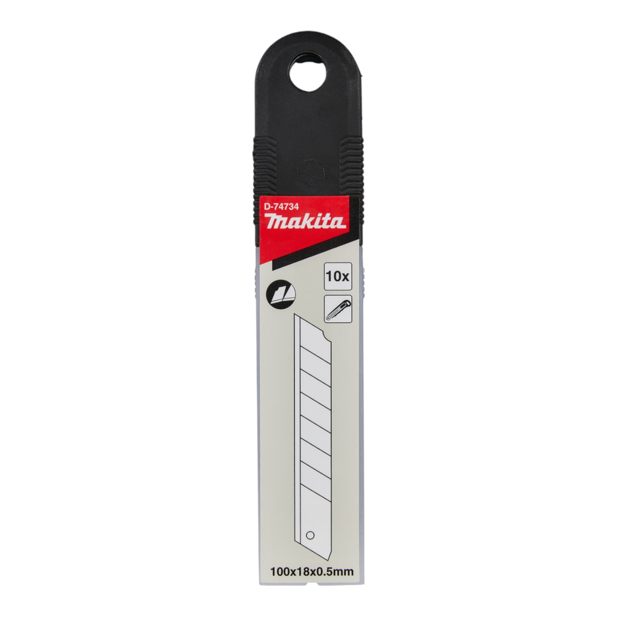 Makita Abbrechklingen 10 Stk Ersatzklingen fuer Abbrechklingenmesser D 74734  0 - toolbrothers