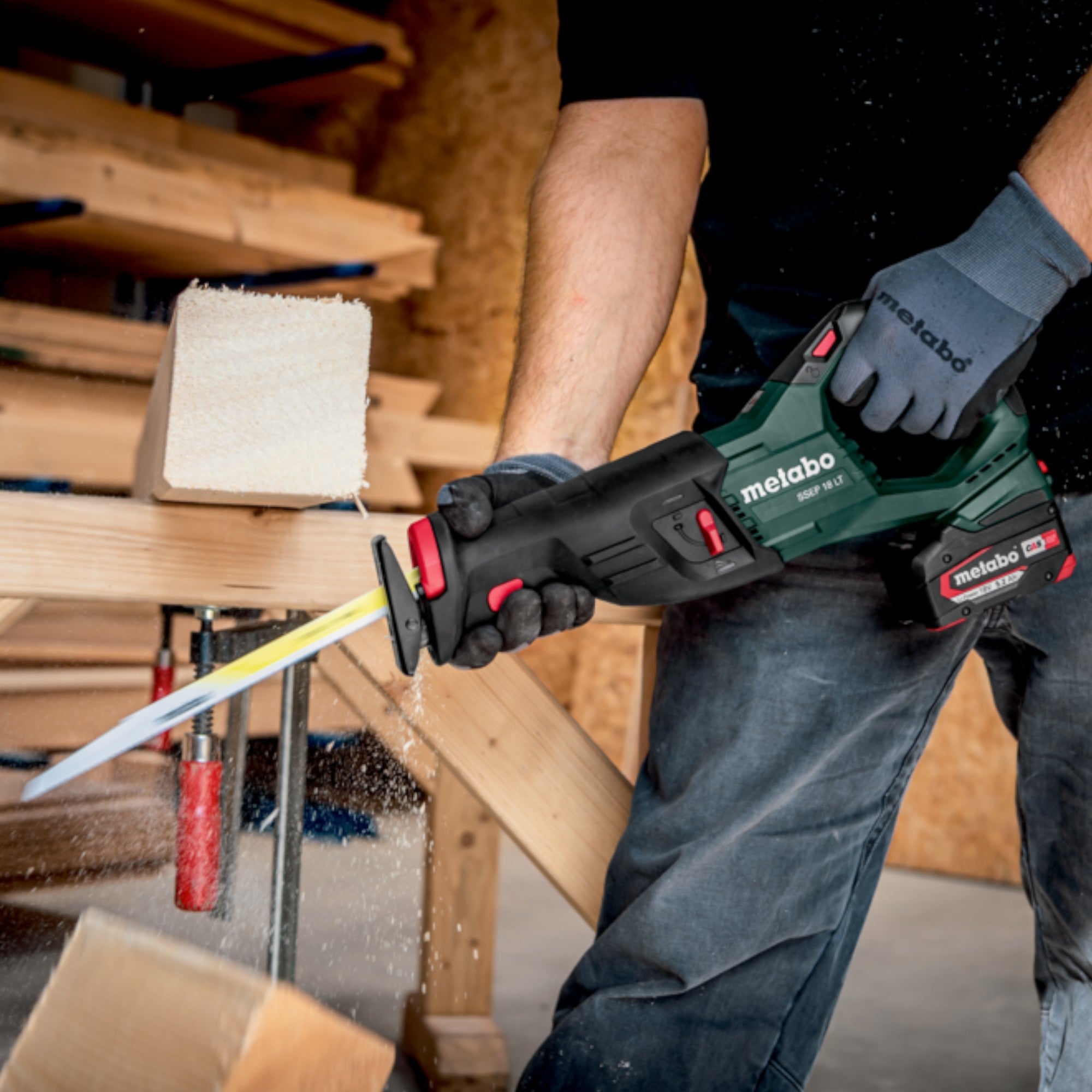 Metabo SSEP 18 LT Akku Saebelsaege 18 V 32 mm 1x LiHD Akku 8 0 Ah ohne Ladegeraet 4 - toolbrothers