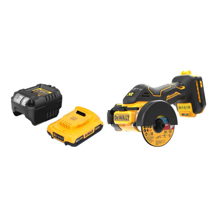 DeWalt DCS 438 D1 Akku Multimaterialschneider 18 V 76 mm Brushless 1x Akku 2 0 Ah Ladegeraet 0 - toolbrothers