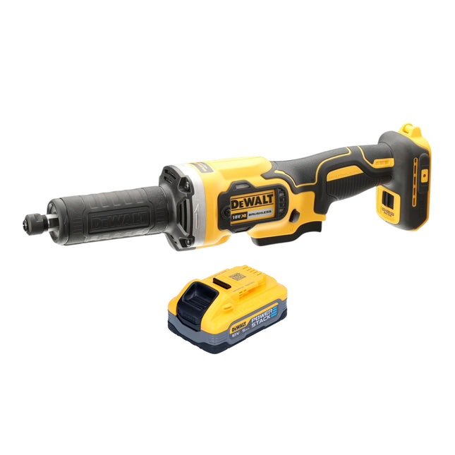 DeWalt DCG 426 N Akku Geradschleifer 18 V Brushless 1x Powerstack Akku 5 0 Ah ohne Ladegeraet 0 - toolbrothers