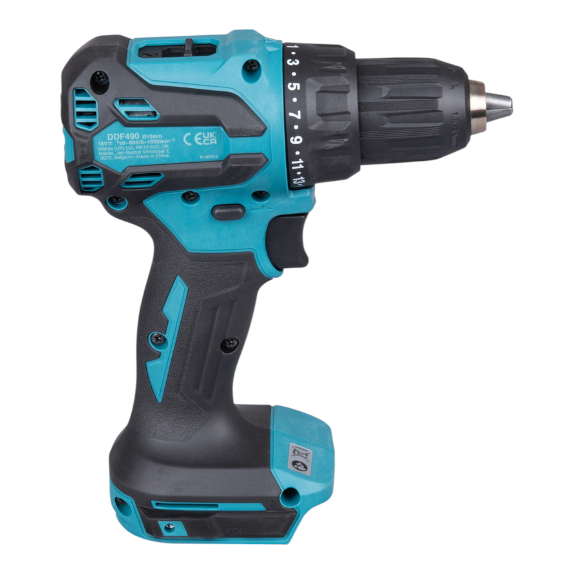 Makita DDF 490 ST Akku Bohrschrauber 18 V 65 Nm 1 2 Brushless 2x Akku 5 0 Ah Ladegeraet 4 - toolbrothers