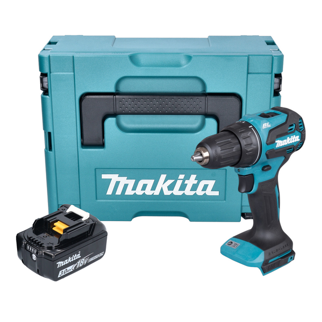 Makita DDF 490 F1J Akku Bohrschrauber 18 V 65 Nm 1 2 Brushless 1x Akku 3 0 Ah Makpac ohne Ladegeraet 0 - toolbrothers