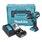 Makita DDF 490 RT1J Akku Bohrschrauber 18 V 65 Nm 1 2 Brushless 1x Akku 5 0 Ah Ladegeraet Makpac 0 - toolbrothers