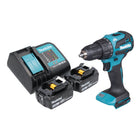Makita DHP 490 SF Akku Schlagbohrschrauber 18 V 65 Nm Brushless 2x Akku 3 0 Ah Ladegeraet 0 - toolbrothers