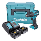 Makita DHP 490 SFJ Akku Schlagbohrschrauber 18 V 65 Nm Brushless 2x Akku 3 0 Ah Ladegeraet Makpac 0 - toolbrothers