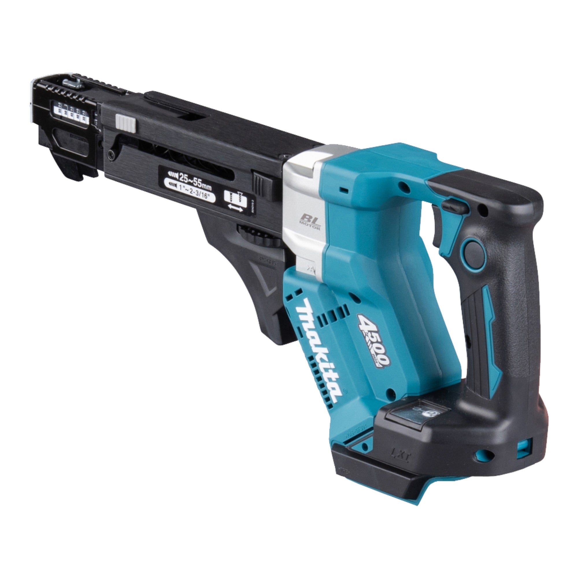 Makita DFR 552 RT1J Akku Magazinschrauber 18 V 25 55 mm Brushless 1x Akku 5 0 Ah Ladegeraet Makpac 4 - toolbrothers