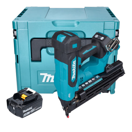 Makita DBN 610 M1J Akku Stauchkopfnagler 18 V 32 64 mm Brushless 1x Akku 4 0 Ah Makpac ohne Ladegeraet 0 - toolbrothers