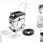 Festool CTM 48 E AC CLEANTEC Absaugmobil 48l Staubkl. M ( 574991 ) + Entsorgungssack ENS-CT - Toolbrothers