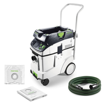 Festool CTM 48 E CLEANTEC Absaugmobil 48l Staubkl. M ( 574992 ) + Filtersack SC-FIS-CT - Toolbrothers