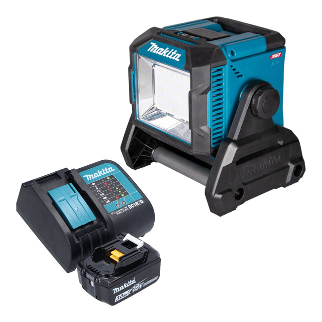 Makita ML 005 G SF1 Akku Baustellenleuchte 18 40 V max 3 600 lm 1x Akku 3 0 Ah Ladegeraet 0 - toolbrothers