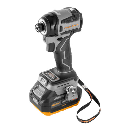 Procraft Industrial ID20A 1b Akku Schlagschrauber 20 V 180 Nm 1 4 1x Akku 4 0 Ah Ladegeraet Koffer 1 - toolbrothers