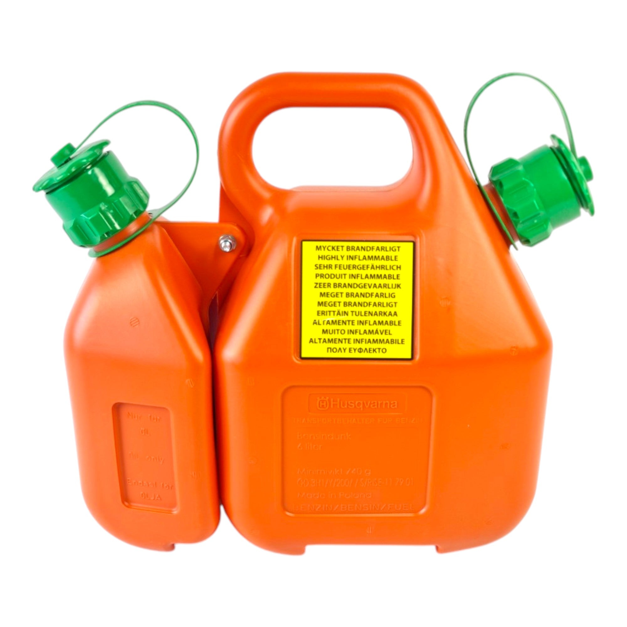 Husqvarna Kombikanister 6 2 5 L orange fuer Fett und Schmierstoffe 505698000  3 - toolbrothers