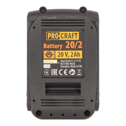 Procraft 2x 20 2A Akku 20 V 2 Ah 2000 mAh Li ion 4 - toolbrothers