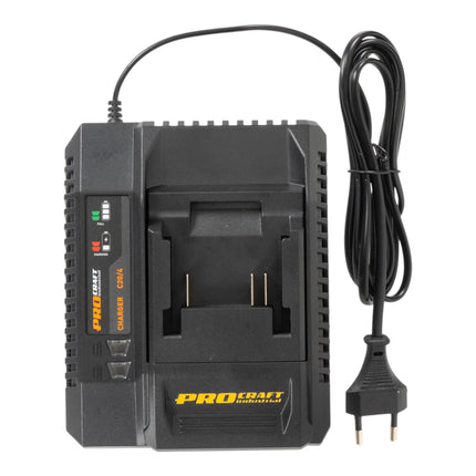 Procraft Starter Pack C20 4 Ladegeraet 20 V 4 A 2x 20 2A Akku 2 0 Ah 4 - toolbrothers
