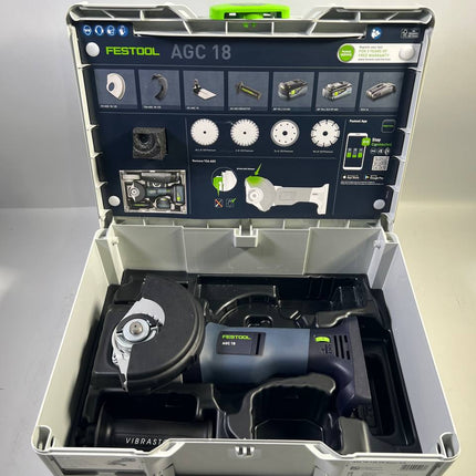Festool AGC 18 125 EB Basic Akku Winkelschleifer 18 V 125 mm Koffer Leicht Gebraucht 1 - toolbrothers