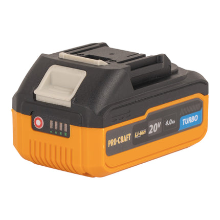 Procraft Starter Pack C20 6 5 Schnell Ladegeraet 20 V 6 5 A 1x 20 4 Turbo Akku 4 0 Ah 1 - toolbrothers