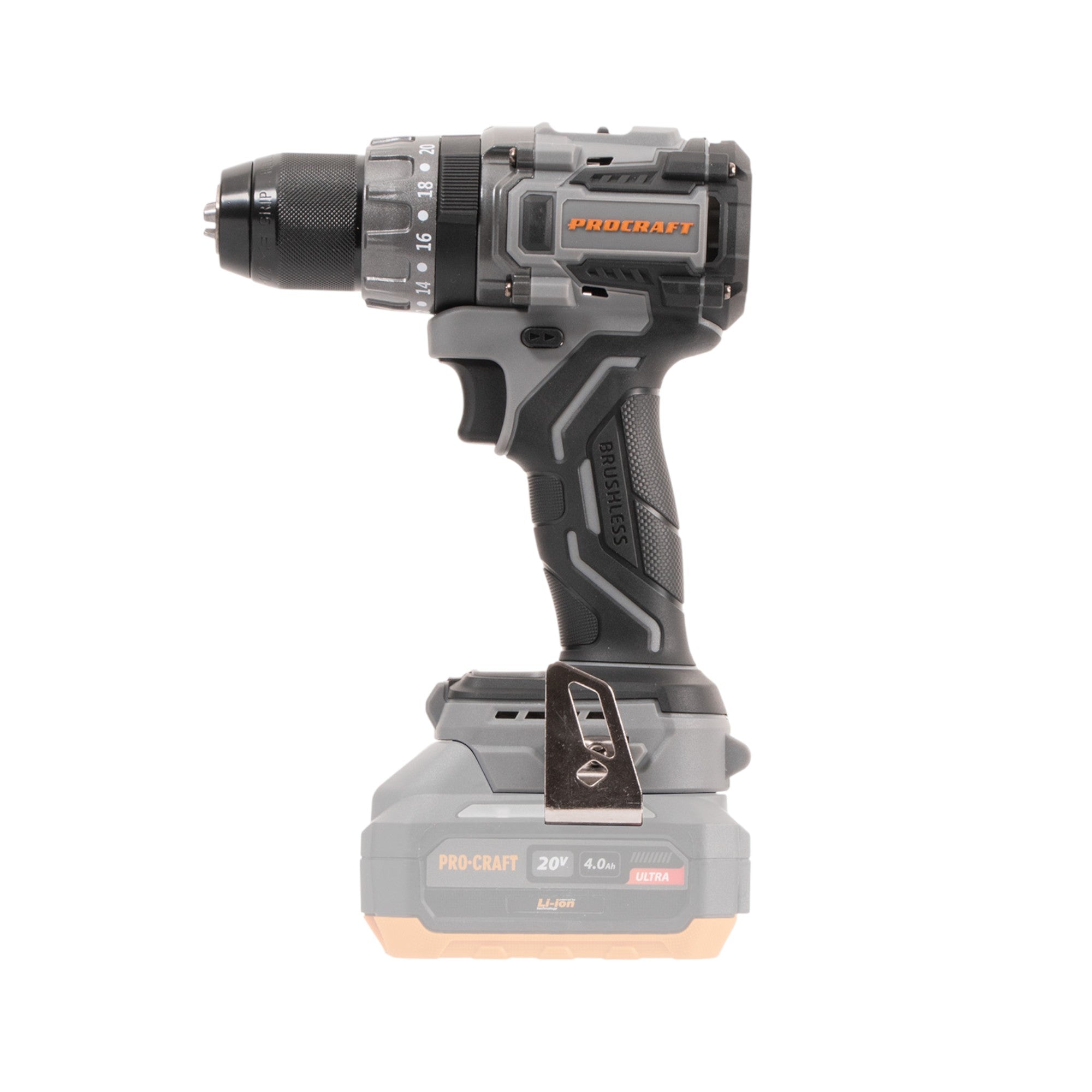 Procraft Industrial CD20Abb Akku Schlagbohrschrauber 20 V 85 Nm 2x Akku 2 0 Ah Ladegeraet 2 - toolbrothers