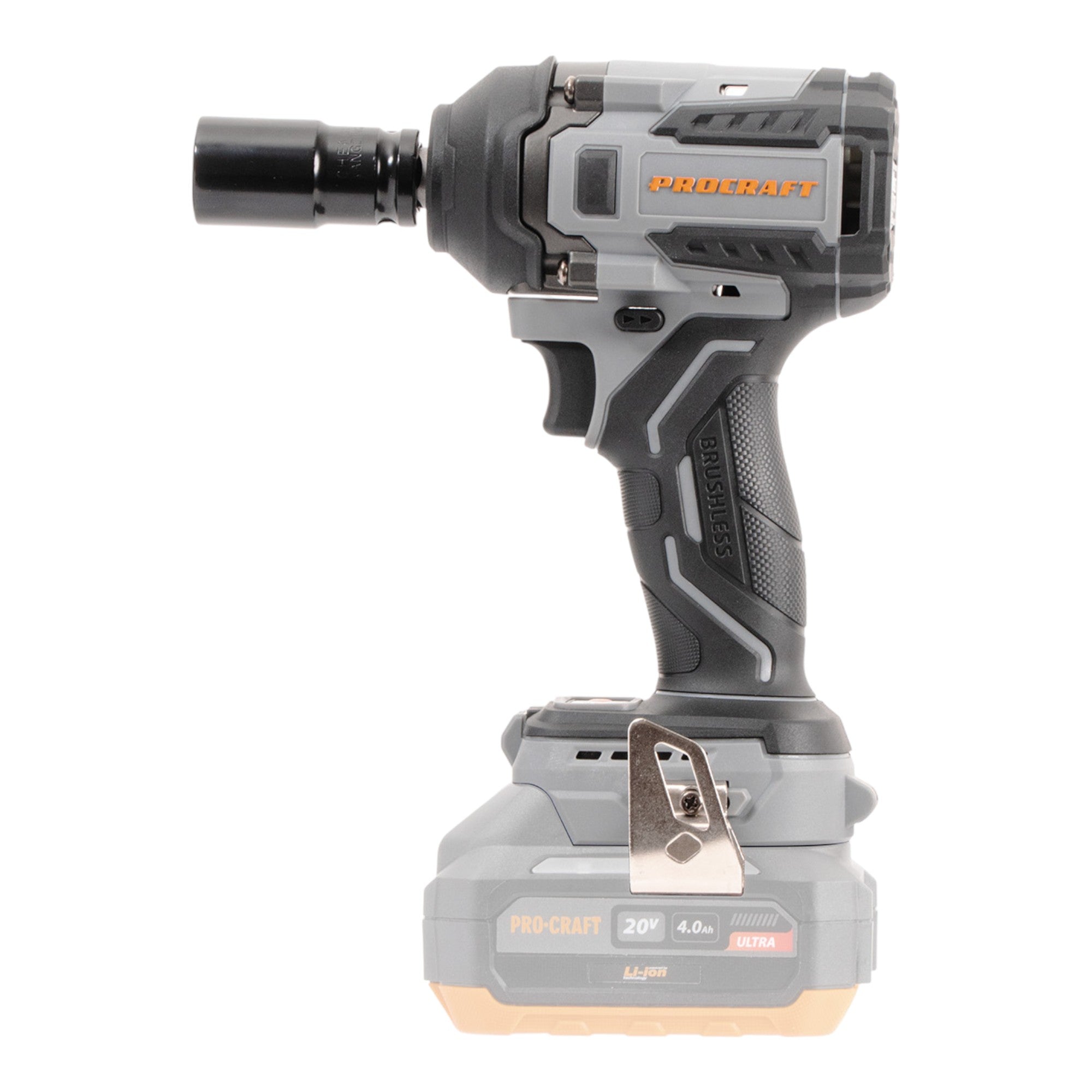 Procraft Industrial IW550Abb Akku Schlagschrauber 20 V 550 Nm 1 2 2x Akku 2 0 Ah Ladegeraet 2 - toolbrothers