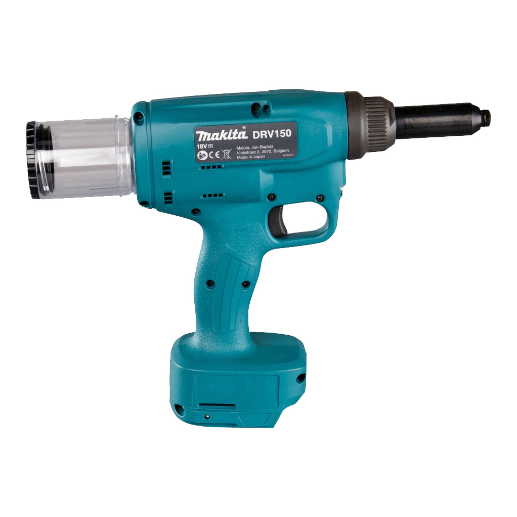 Makita DRV 150 RG1 Akku Blindnietsetzgeraet 18 V 10 kN 2 4 4 8 mm Brushless 1x Akku 6 0 Ah Ladegeraet 4 - toolbrothers