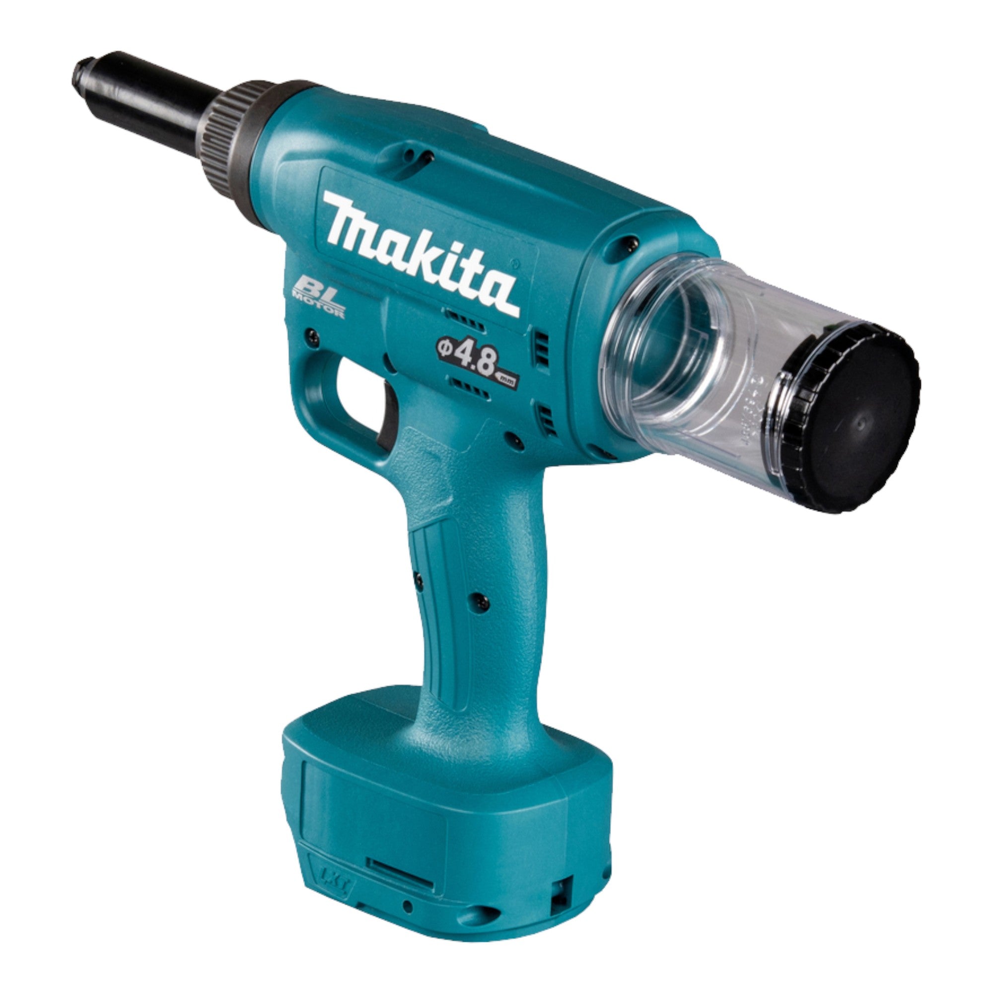 Makita DRV 150 G1J Akku Blindnietsetzgeraet 18 V 10 kN 2 4 4 8 mm Brushless 1x Akku 6 0 Ah Makpac ohne Ladegeraet 4 - toolbrothers